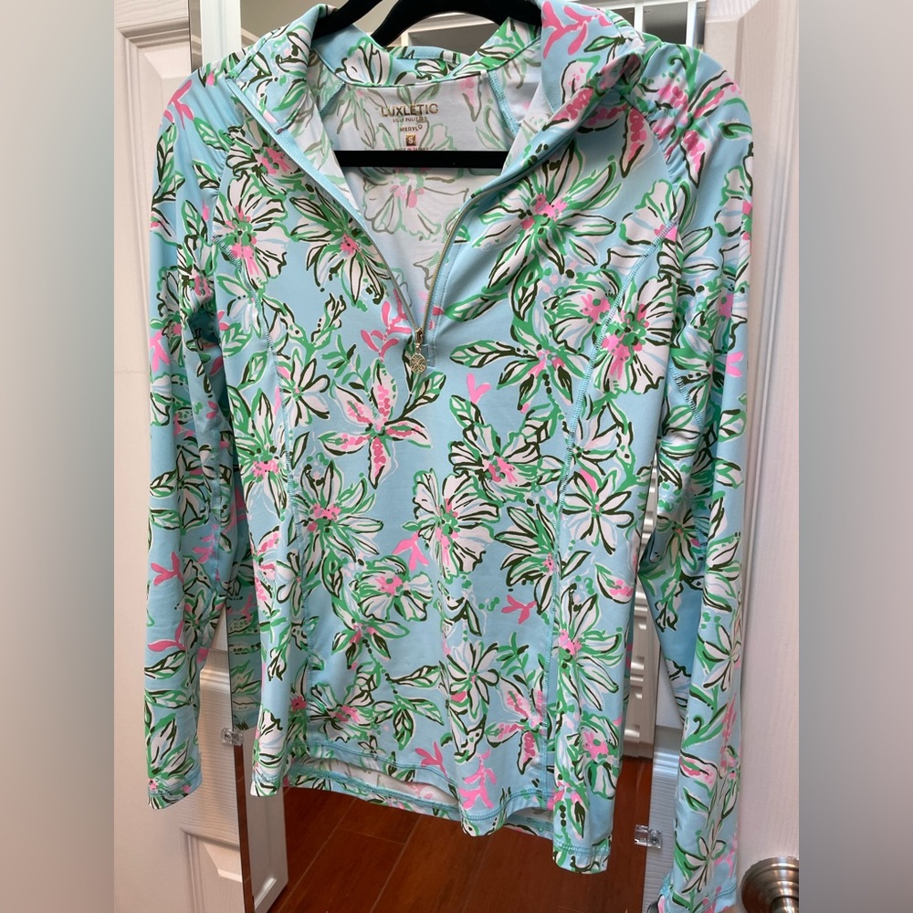 Lilly Pulitzer Luxletic Floral Top
